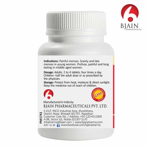 Bjain Bio-Combination No.15 (Menstrual Troubles) Tablet - 15Gm