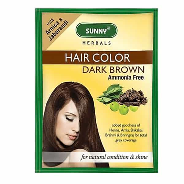 Sunny Herbals Hair Color Dark Brown 20 Gm