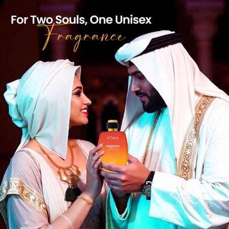 Vokka Disco & Arabian Stories 2X100ml | Unisex Luxury Long Lasting Perfume For Men & Women