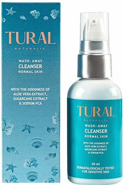Tural Naturalis - Wash-Away Cleanser| With Sea Weed Extract|50Ml