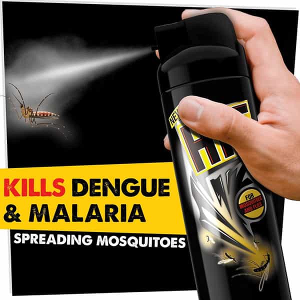 Godrej Hit Flies & Mosquitoes Black Insect Killer (Spray)-400 Ml