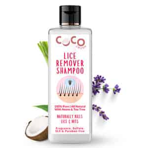 Coco Crush Ayurvedic Anti Lice Shampoo | Kills Lice/eggs/nits | 100% Naturally - 50ml