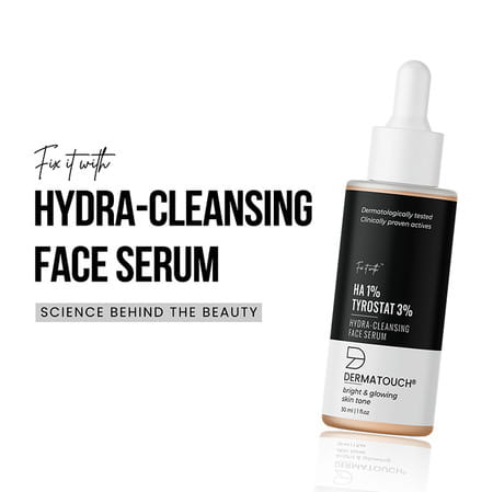 Dermatouch 1% Ha 3% Tyrostat Hydra-Cleansing Face Serum - 30ml