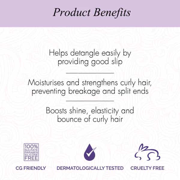 Curl Up Curl Hydrating Conditioner | Wavy & Curly Hair | Sulphate Paraben & Silicone Free - 200 Ml