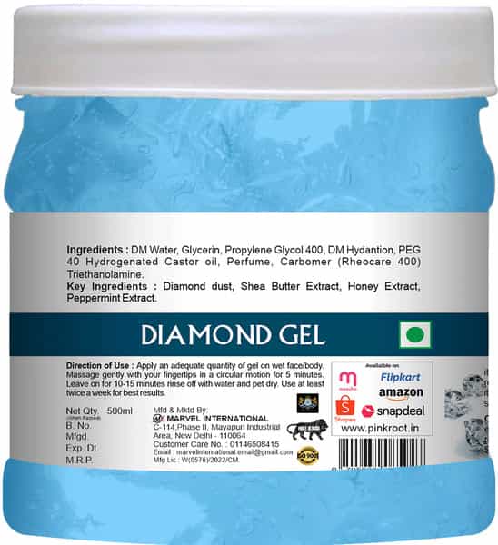 Pink Root Diamond Gel 500Ml