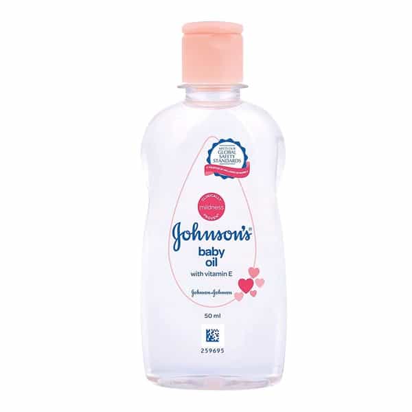 Johnson's Baby Oil With Vitamin E 50Ml