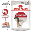 Royal Canin Instinctive | Adult Cat Food | 85 Grams | Pack Of 12 Sachet | Wet Food