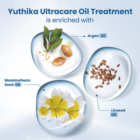 Yuthika Ultra Care Oil Treatment 100Ml | Repair Oil For Dry | Frizzy & Damaged Hair