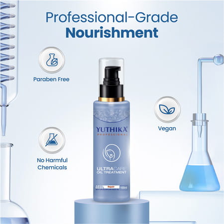 Yuthika Ultra Care Oil Treatment 100Ml | Repair Oil For Dry | Frizzy & Damaged Hair