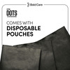 Bold Care 404 Extra Dotted Condom For Men |576 Dots |Ribbed Condom With Disposable Pouches - 10 Pcs.