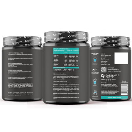 Carbamide Forte L Citrulline Powder | Pre Workout Supplement - 200G Powder