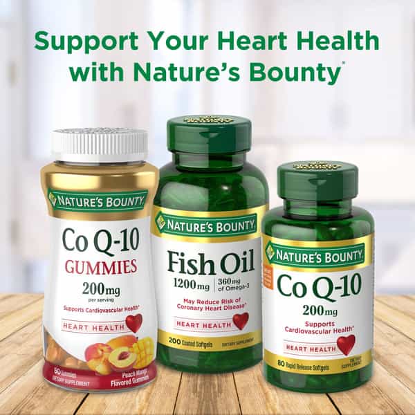 Nature's Bounty Coq10 | Dietary Supplement | Supports Heart Health | 400Mg | 39 Softgels