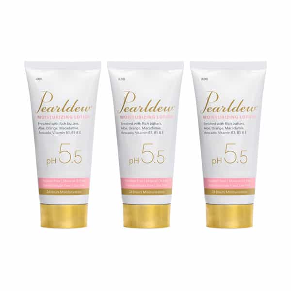 Pearldew Moisturizing Lotion 100 Ml | With Almond & Cocoa Butter (Pack Of 3)