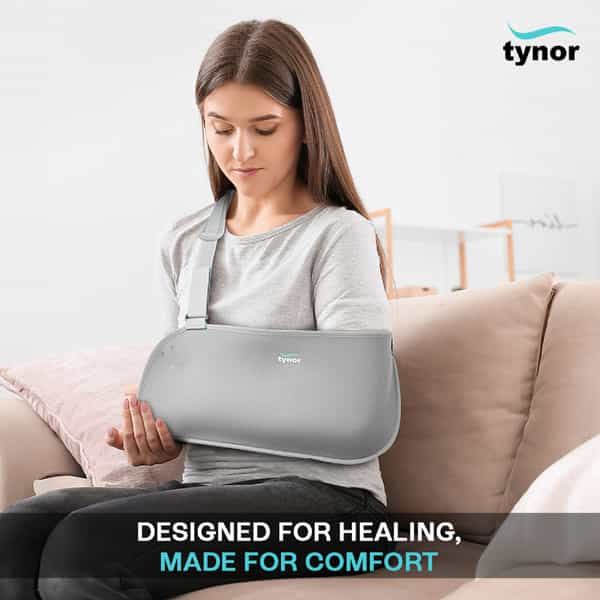 Tynor Pouch Arm Sling Baggy Grey Child 1 Unit