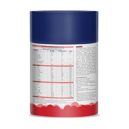 Gritzo Supermilk Height+ 13+Y Girls With Super Gummies (Double Chocolate - 1kg & Strawberry - 30n)