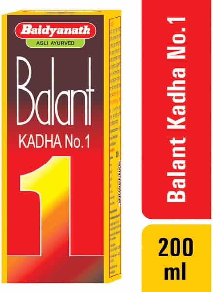 Baidyanath Asli Ayurved Balant Kadha No.1 - 200 Ml (Pack Of 2)