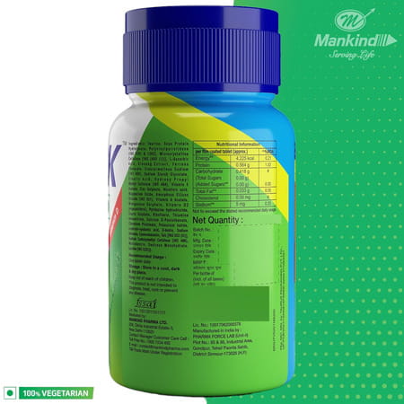 Health Ok Daily Multivitamin For Energy & Overall Health For Men30 Tablets X 3 (3 X 30 Tablets)