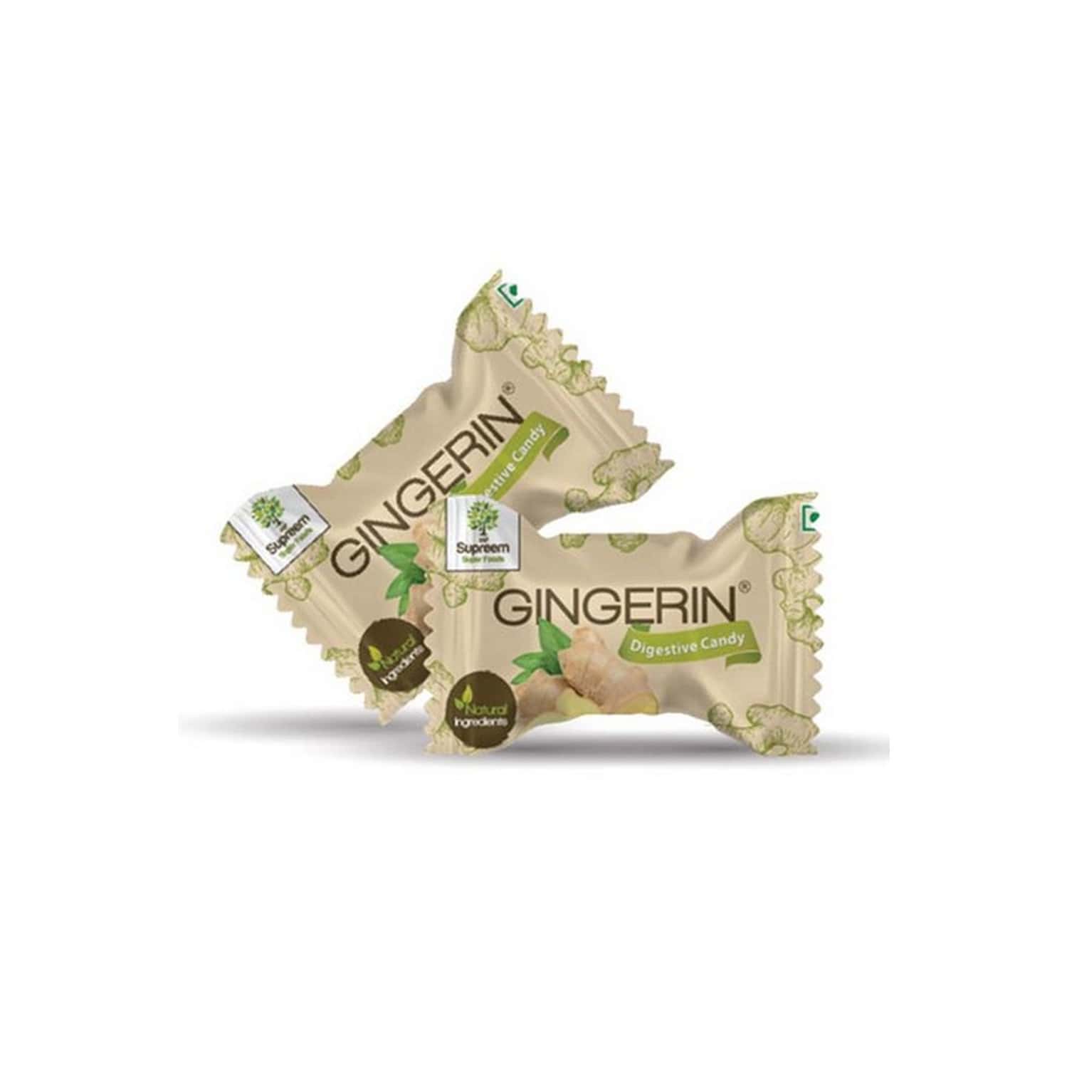 Buy SUPREEM SUPER FOODS GINGERIN® DIGESTIVE AID (GINGER EXTRACT) 15'S