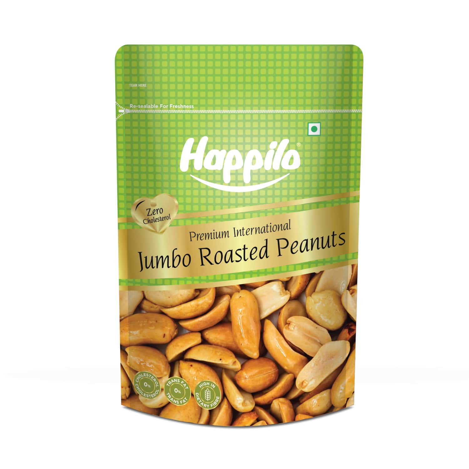 Happilo Premium Jumbo Sand Roasted Peanuts 160g