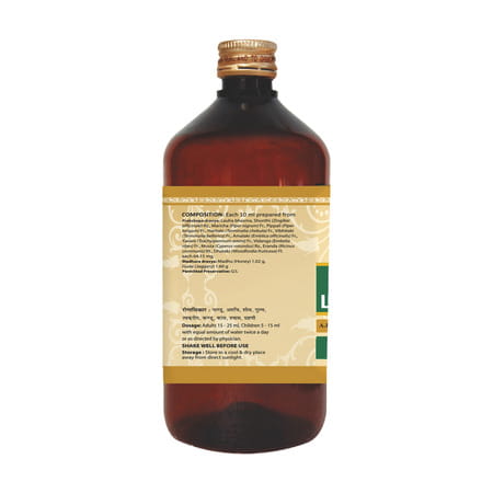 Uma Ayurveda Lohasava Ayurvedic Syrup 450 Ml
