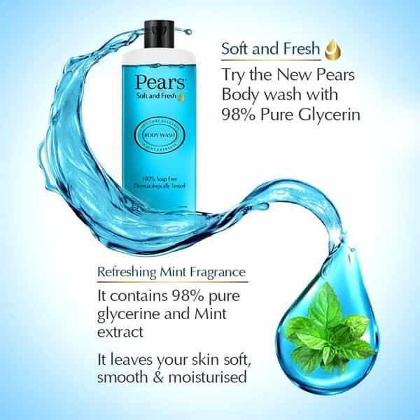 Pears Soft & Fresh Shower Gel - 250 Ml