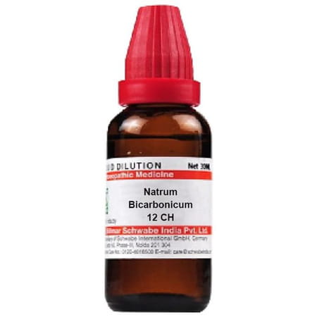 Dr. Willmar Schwabe India Natrum Bicarbonicum Dilution 12 Ch 30 Ml