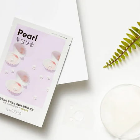 Missha Airy Fit Sheet Mask [Pearl] - Pack Of 5