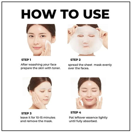 Missha Airy Fit Sheet Mask [Pearl] - Pack Of 5