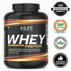 Inlife Whey Protein Powder With Isolate Concentrate For Gym Body Workout Supplement (Vanilla 2 Kgs)