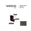 Vissco Pro- Rigid Ankle Brace - Xl