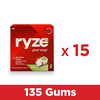 Ryze Nicotine Gum 2Mg | Fresh Fennel | 2Mg | Helps Quit Smoking & Tobacco | 9 Count | Pack Of 15