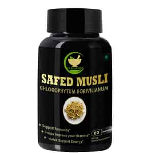 Fij Ayurveda Safed Musli Extract Capsule (chlorophytum Borivilianum) - 60 Capsule