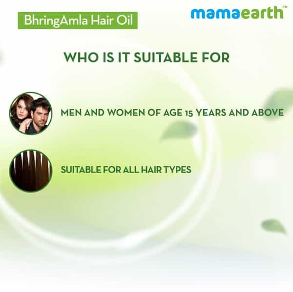 Mamaearth Bhringamla Hair Oil With Bhringraj & Amla For Intense Hair Treatment 250Ml