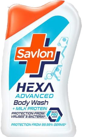 Savlon Hexa Advanced Body Wash With Milk Protein - 215ml