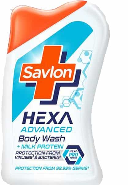 Savlon Hexa Advanced Body Wash With Milk Protein - 215Ml