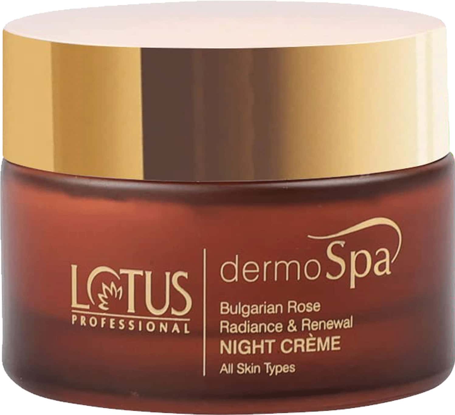 Lotus Professional Dermo Spa Bulgarian Rose Radiance And Renewal Night Creme 50g