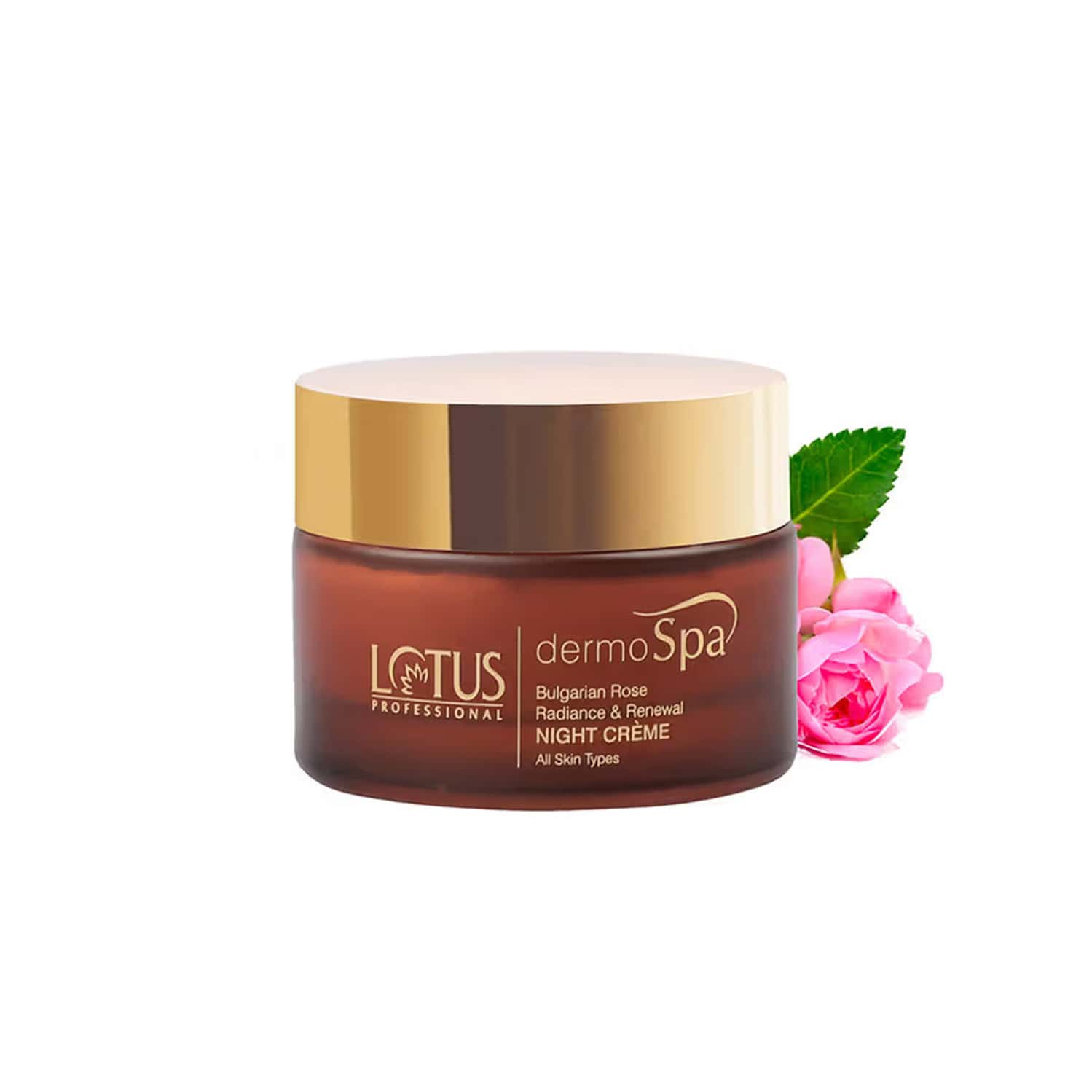 Lotus Professional Dermo Spa Bulgarian Rose Radiance And Renewal Night Creme 50g