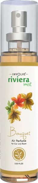 Involve Riviera Mist - Bouquet : Water Based Spray Air Perfume For Car / Car Air Freshener - Irm01