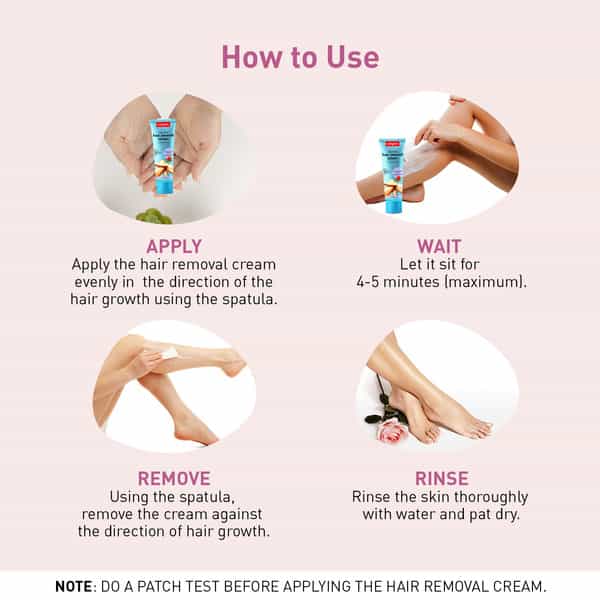 Sirona Hair Removal Cream For Arms Legs Bikini Line & Underarm - 100 Gm