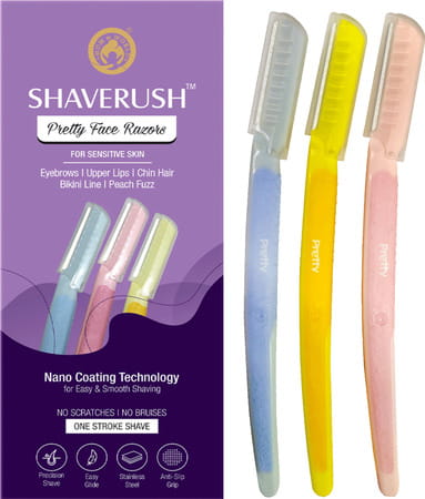 Mom & World Shaverush Women Pretty Face Razors -5 In 1