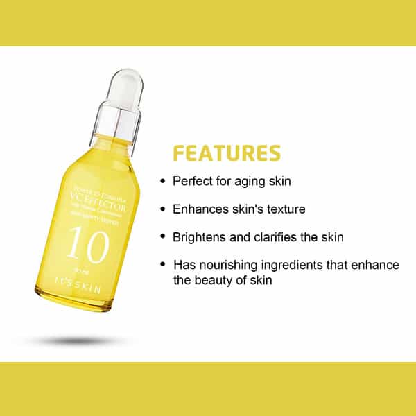 It's Skin Power 10 Formula Vc Effector - For Skin Brightening - Skin Lightening - Hydration -30Ml
