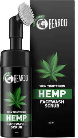 Beardo Hemp Facewash Scrub - 100 Ml