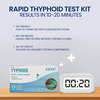 Once Rapid Typhoid Diy Home Detection Kit| 15 Min Instant Blood Test| In-Vitro Diagnostic