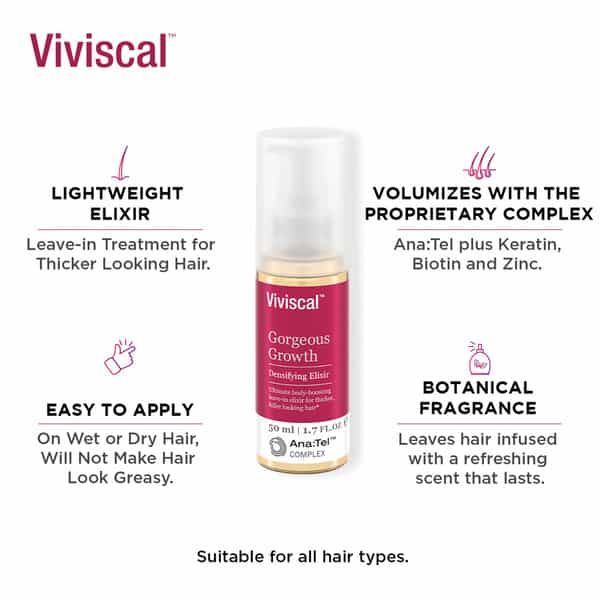 Viviscal Gorgeous Growth Densifying Elixir 50 Ml