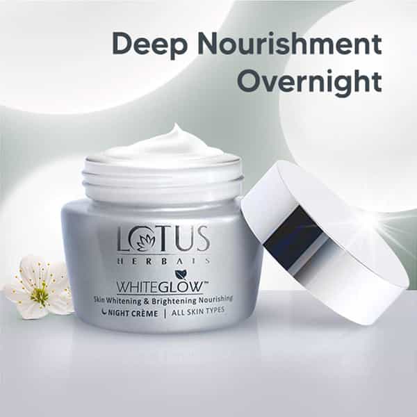 Lotus Whitening And Brightening Nourishing Night Cream 60 Gm