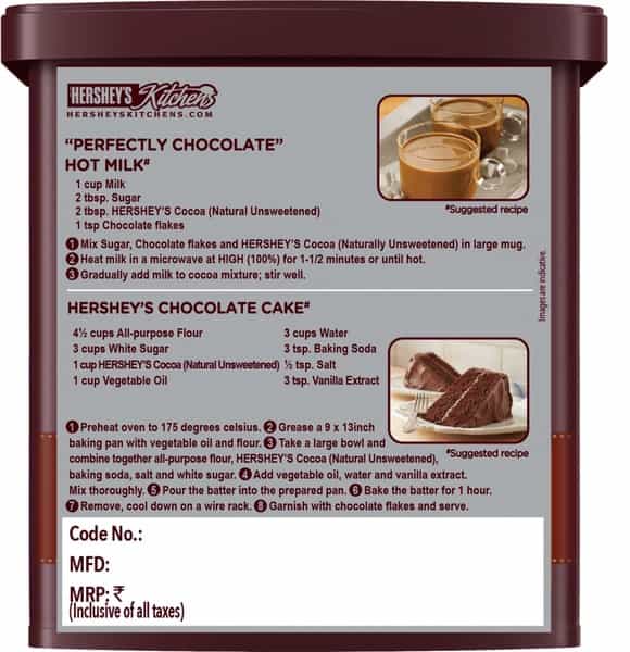 Hershey's Cocoa - Natural Unsweetened 225 G