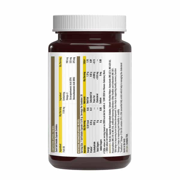 Truebasics Omega 3 Fish Oil Capsules - 30 Capsules