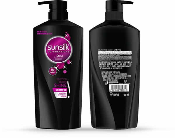 Sunsilk Stunning Black Shine Shampoo - 650 Ml