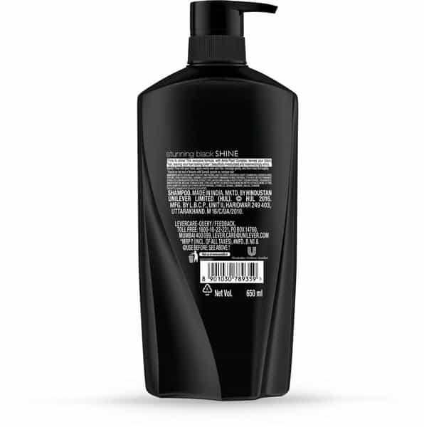Sunsilk Stunning Black Shine Shampoo - 650 Ml