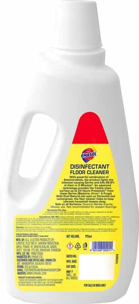 Emami Emasol Disinfectant Floor Cleaner Citrus - 975 Ml